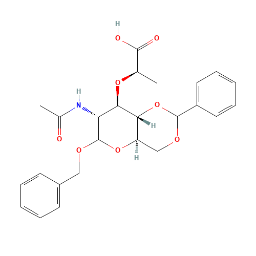 Benzyl N-acetyl-4,6-O-benzylidenemuramic acid (CAS: 74842-55-0) - Related Chemical Product