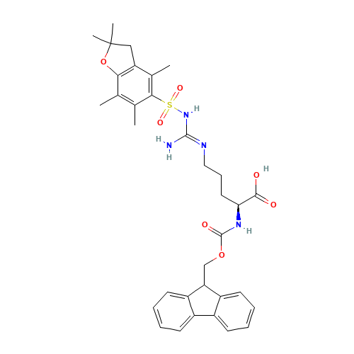 Fmoc-Arg(Pbf) )-OH (CAS: 154445-77-9) - Related Chemical Product