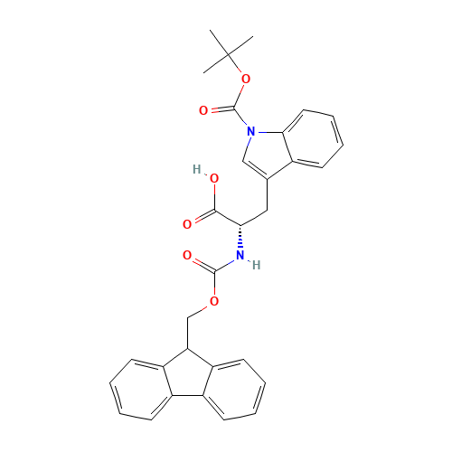 Fmoc-Trp(Boc)-OH (CAS: 143824-78-6) - Related Chemical Product