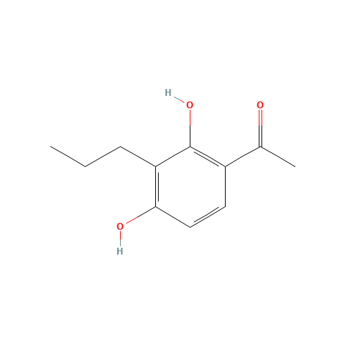 1-(2,4-Dihydroxy-3-propylphenyl)ethan-1-one (CAS: 40786-69-4) - Related Chemical Product