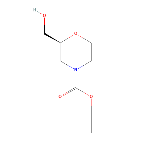 (S)-2-Hydroxymethylmorpholine-4-carboxylic acid tert-butyl ester (CAS: 135065-76-8) - Related Chemical Product