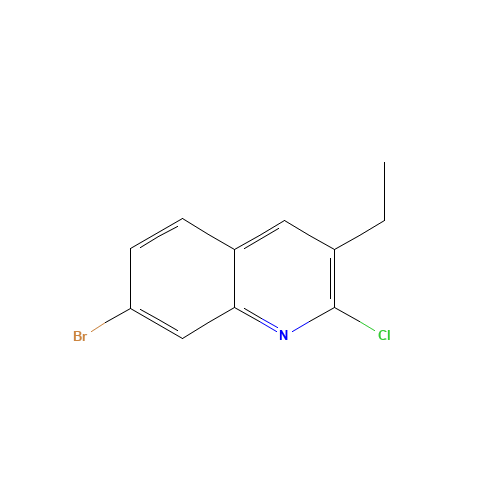 7-bromo-2-chloro-3-ethylquinoline (CAS: 132118-52-6) - Related Chemical Product