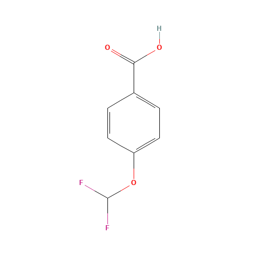 4-(DIFLUOROMETHOXY)BENZOIC ACID (CAS: 4837-20-1) - Related Chemical Product