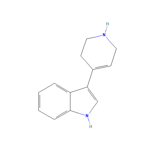 3-(1,2,3,6-TETRAHYDROPYRIDIN-4-YL)-1H-INDOLE (CAS: 65347-55-9) - Related Chemical Product