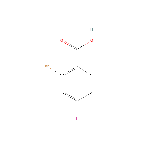2-Bromo-4-fluorobenzoic acid (CAS: 1006-41-3) - Related Chemical Product