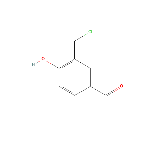 1-(3-CHLOROMETHYL-4-HYDROXY-PHENYL)-ETHANONE (CAS: 24085-05-0) - Related Chemical Product