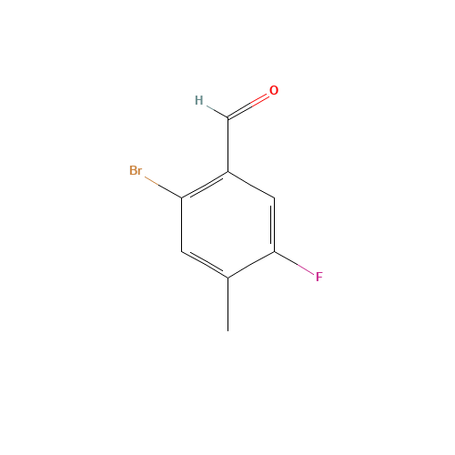 2-BROMO-5-FLUORO-4-METHYL BENZALDEHYDE (CAS: 916792-21-7) - Related Chemical Product