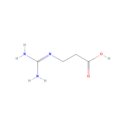 beta-Guanidinopropionic acid (CAS: 353-09-3) - Related Chemical Product