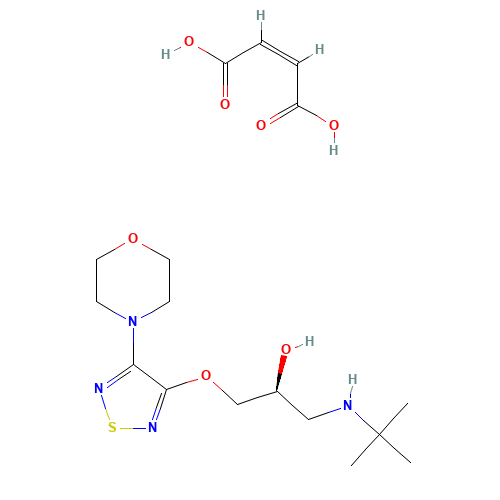 (S)-Timolol maleate (CAS: 26921-17-5) - Related Chemical Product