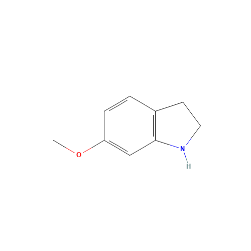6-METHOXY-2,3-DIHYDRO-1H-INDOLE (CAS: 7556-47-0) - Related Chemical Product