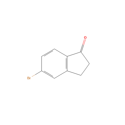 5-Bromoindanone (CAS: 34598-49-7) - Chemical Structure and Molecular Formula 