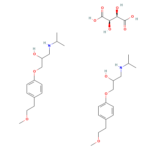 Metoprolol tartrate (CAS: 56392-17-7) - Related Chemical Product