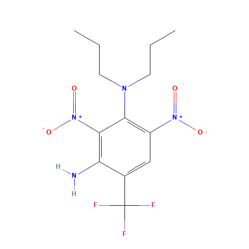 Prodiamine (CAS: 29091-21-2) - Chemical Structure and Molecular Formula 
