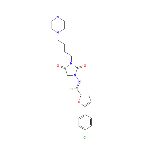 AZIMILIDE (CAS: 149908-53-2) - Chemical Structure and Molecular Formula 