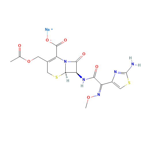 Cefotaxime sodium (CAS: 64485-93-4) - Related Chemical Product