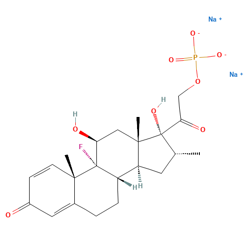 Dexamethasone 21-phosphate disodium salt (CAS: 2392-39-4) - Related Chemical Product