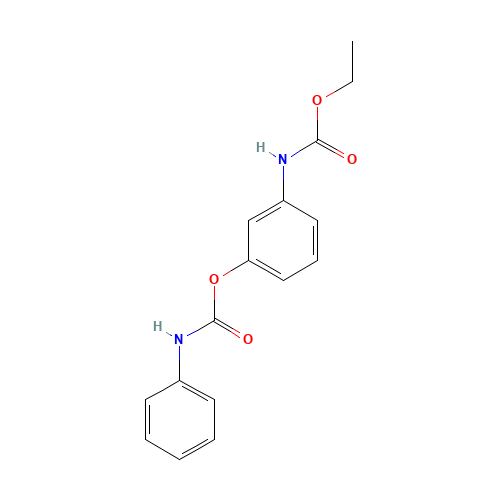 [3-[[(Phenylamino)carbonyl]oxy]phenyl]carbamic acid ethyl ester (CAS: 13684-56-5) - Related Chemical Product