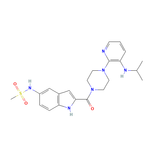 DELAVIRDINE (CAS: 136817-59-9) - Related Chemical Product