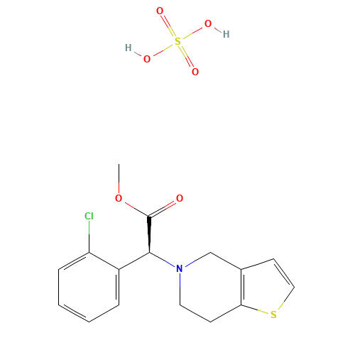 Clopidogrel sulfate (CAS: 120202-66-6) - Related Chemical Product