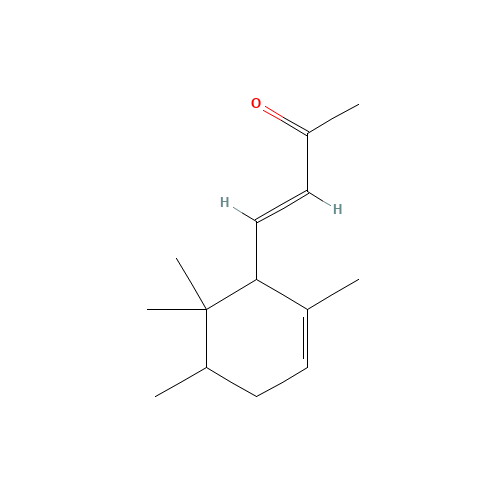 IRONE (CAS: 79-69-6) - Chemical Structure and Molecular Formula 