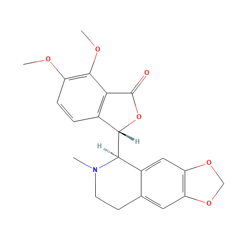 (-)-BETA-HYDRASTINE (CAS: 118-08-1) - Related Chemical Product
