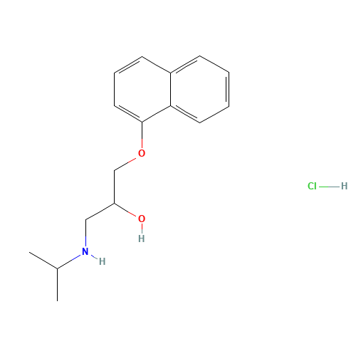 Propranolol hydrochloride (CAS: 318-98-9) - Related Chemical Product