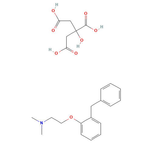 Phenyltoloxamine citrate (CAS: 1176-08-5) - Related Chemical Product