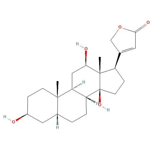 DIGOXIGENIN (CAS: 1672-46-4) - Chemical Structure and Molecular Formula 