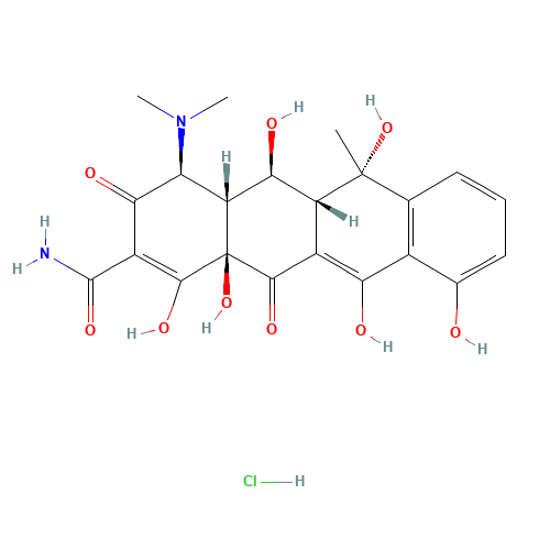 Oxytetracycline hydrochloride (CAS: 2058-46-0) - Related Chemical Product