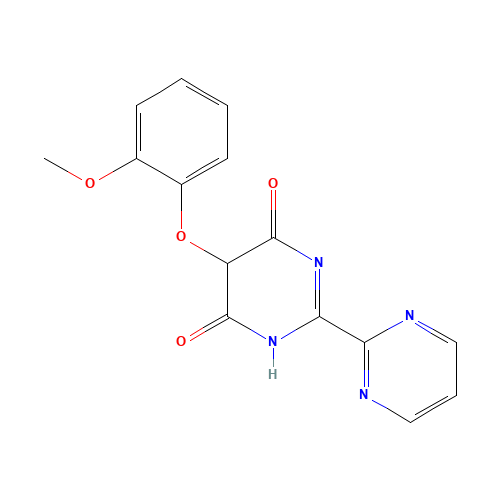 5-(2-Methoxyphenoxy)-[2,2'-bipyrimidine]-4,6(1H,5H)-dione (CAS: 150728-12-4) - Related Chemical Product