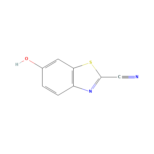2-CYANO-6-HYDROXYBENZOTHIAZOLE (CAS: 939-69-5) - Chemical Structure and Molecular Formula 