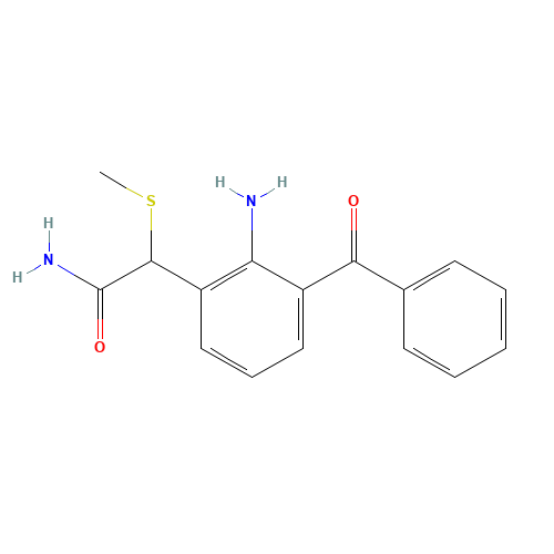 2-Amino-3-benzoyl-alpha-(methylthio)benzeneacetamide (CAS: 78281-61-5) - Related Chemical Product