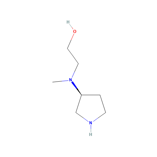 Ethanol,2-[methyl(3S)-3-pyrrolidinylamino]-(9CI) (CAS: 748766-92-9) - Related Chemical Product
