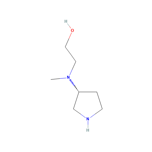 2-[Methyl-(3R)-3-pyrrolidinylamino]-ethanol (CAS: 917357-86-9) - Related Chemical Product
