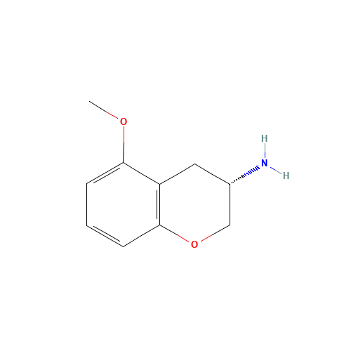 (3S)-3,4-dihydro-5-methoxy-2H-1-Benzopyran-3-amine (CAS: 117422-50-1) - Related Chemical Product