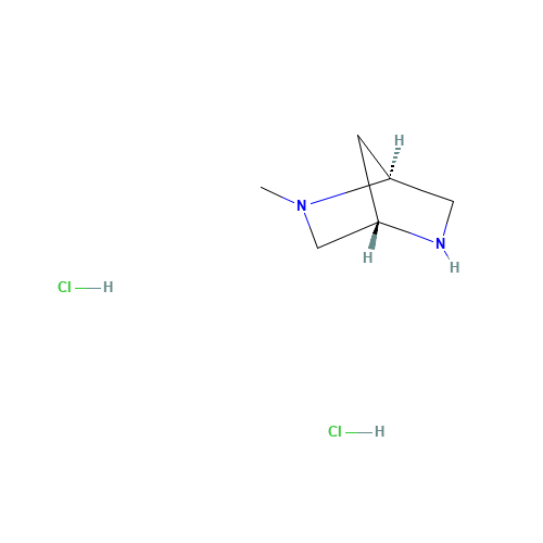 (1S,4S)-2-METHYL-2,5-DIAZABICYCLO(2.2.1)HEPTANE 2HBR (CAS: 127420-27-3) - Related Chemical Product