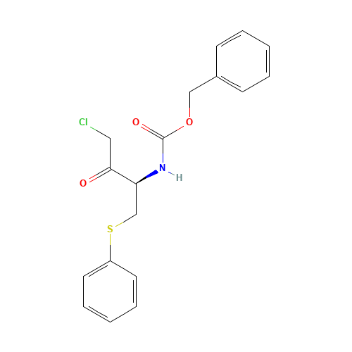 (R)-Phenylmethyl [3-chloro-2-oxo-1-[(phenylthio)methyl]-propyl]carbamate (CAS: 159878-01-0) - Related Chemical Product