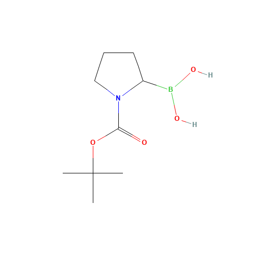 2-Borono-1-pyrrolidinecarboxylicacid1-(1,1-dimethylethyl)ester (CAS: 149682-75-7) - Related Chemical Product