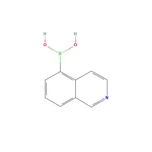 Isoquinoline-5-boronic acid (CAS: 371766-08-4) - Related Chemical Product