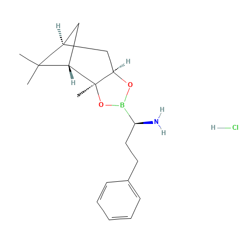 (R)-BorohomoPhe-(+)-Pinanediol-HCl (CAS: 476334-33-5) - Related Chemical Product