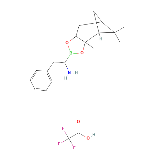 (R)-BoroPhe-(+)-Pinanediol-CF3CO2H (CAS: 514820-49-6) - Related Chemical Product