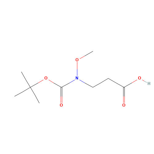 N-Boc-N-methoxy-3-aminopropionic acid (CAS: 172299-81-9) - Related Chemical Product