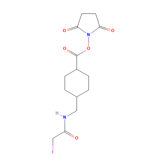 4-(iodoacetamidomethyl)cyclohexanecarboxylic Acid-NHS (CAS: 343803-27-0) - Related Chemical Product