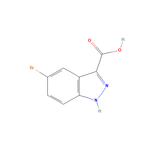 5-BROMO-1H-INDAZOLE-3-CARBOXYLIC ACID (CAS: 1077-94-7) - Related Chemical Product