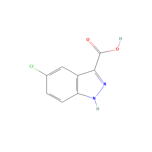 5-CHLORO-1H-INDAZOLE-3-CARBOXYLIC ACID (CAS: 1077-95-8) - Related Chemical Product