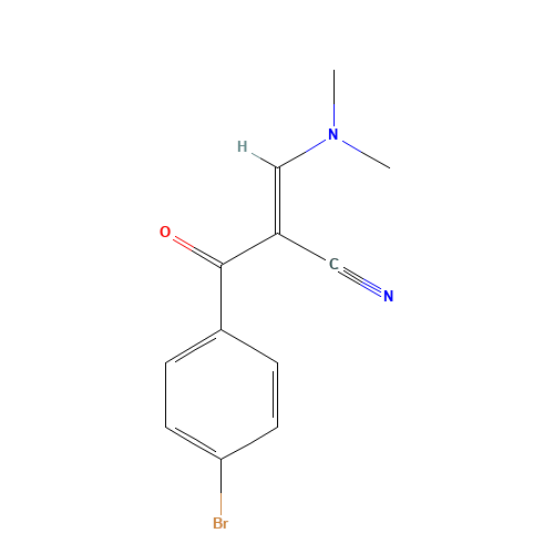 2-[(DIMETHYLAMINO)METHYLENE]-3-(4-BROMOPHENYL)-3-OXO-PROPANENITRILE (CAS: 52200-18-7) - Related Chemical Product