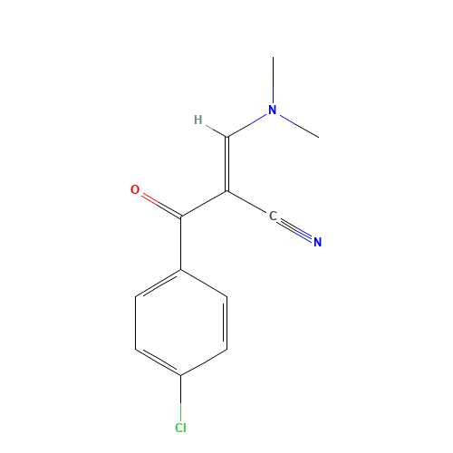 2-[(DIMETHYLAMINO)METHYLENE]-3-(4-CHLOROPHENYL)-3-OXO-PROPANENITRILE (CAS: 52200-16-5) - Related Chemical Product