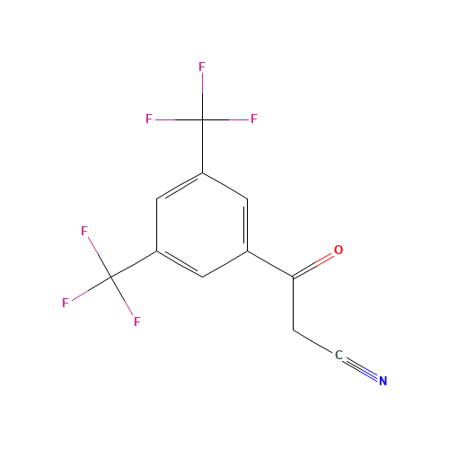 3,5-Trifluromethylbenzoylacetonitrile (CAS: 267880-81-9) - Related Chemical Product