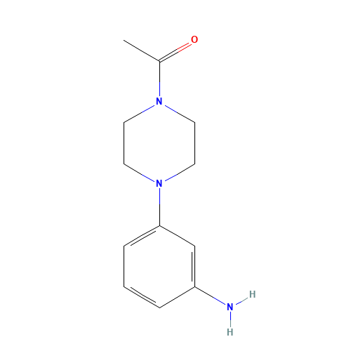1-[4-(3-AMINOPHENYL)PIPERAZIN-1-YL]ETHANONE (CAS: 206879-65-4) - Related Chemical Product
