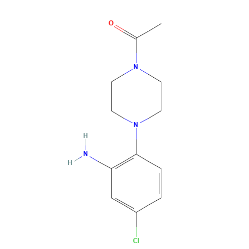 2-(4-Acetyl-piperazin-1-yl)-5-chloroaniline (CAS: 890091-78-8) - Related Chemical Product